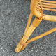 4 Fauteuils de jardin vintage rotin corbeille 1950/ 1960