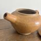 Set of French artisanal stoneware ceramics – 1960s