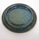 Blue ceramic butter dish, France 1960's