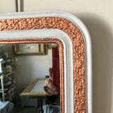 Mirror Louis-Philippe gilded with leaf, 37 x 31 cm