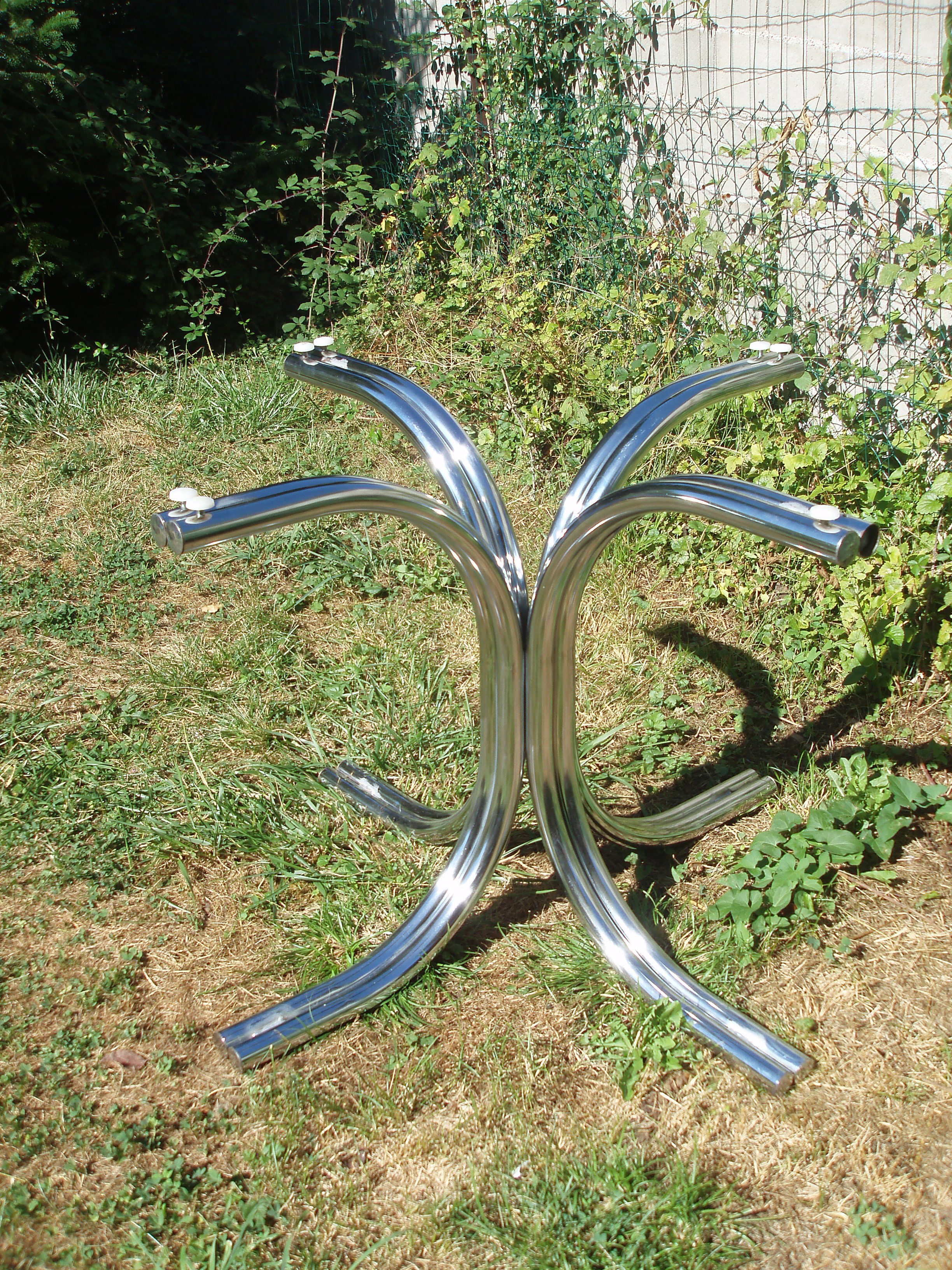 Vintage marble roundtable