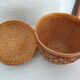 Box "Apple" in wicker 70s