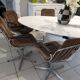 Suite of 4 chairs vintage armchairs 1970