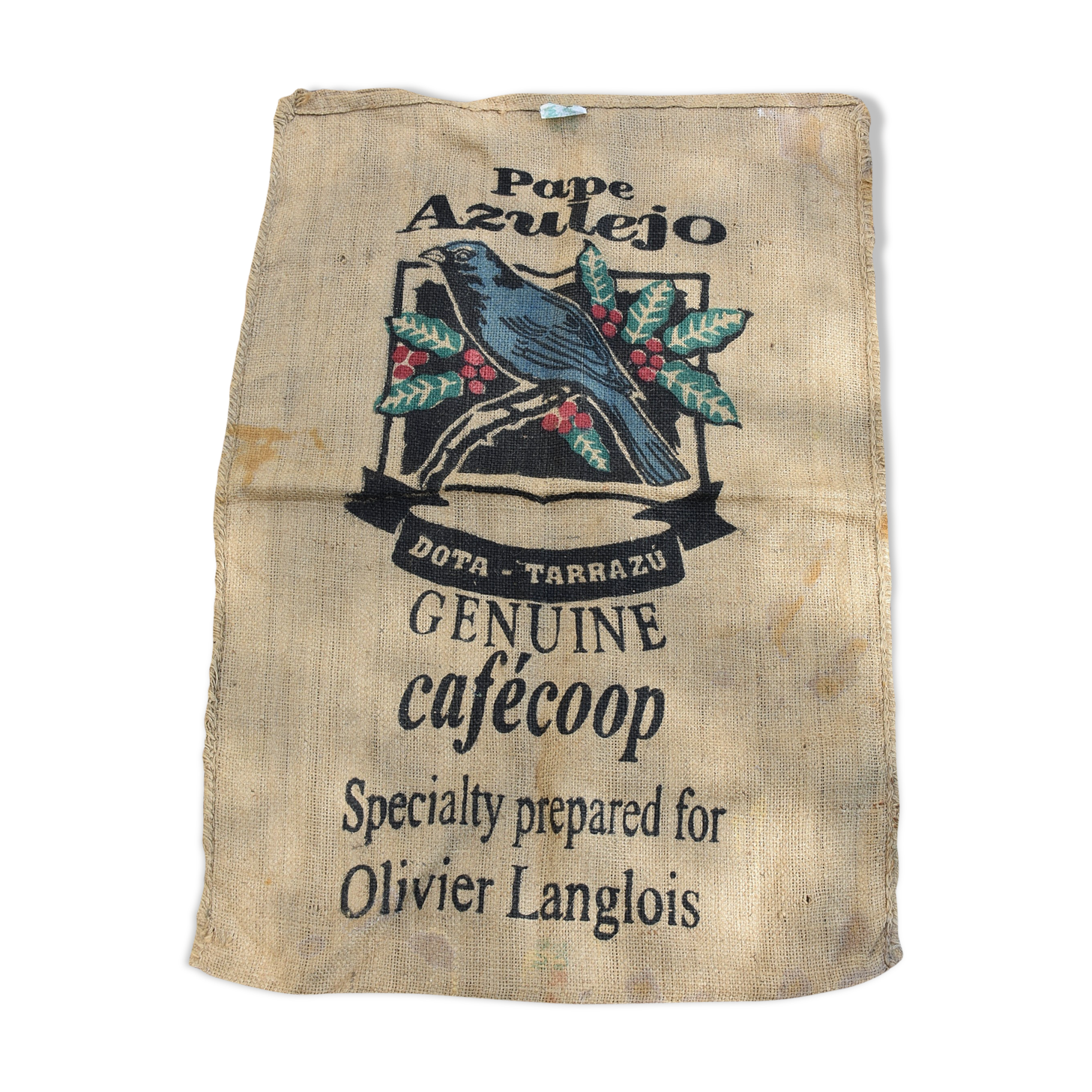 Jute bag Costa Rica coffee