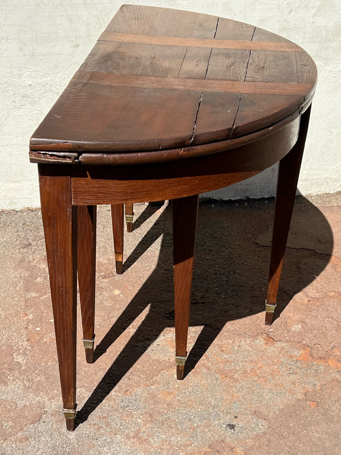 Table demi lune