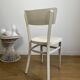 White vintage bistro chair