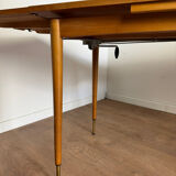 Vintage extendable dining table