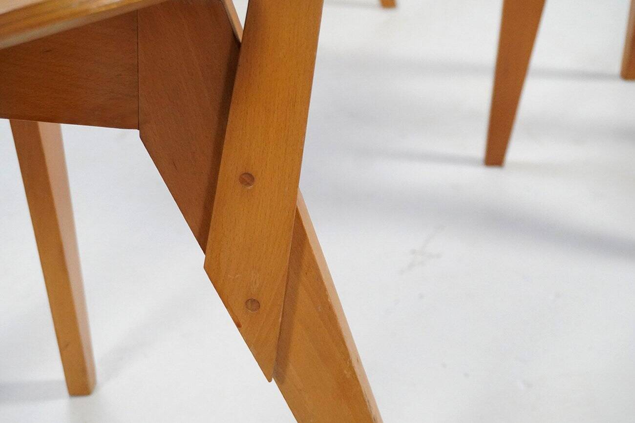 BN-1 Chairs by Wim Den Boon for De Toekomst, 1940s, Set of 6