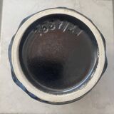 Blue vase by U keramic West Germany