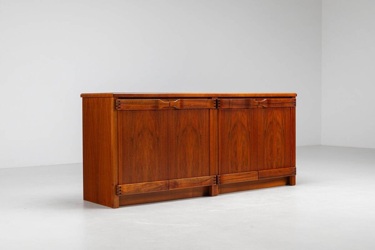 Franz Xaver sideboard in walnut Sproll Switzerland 1960