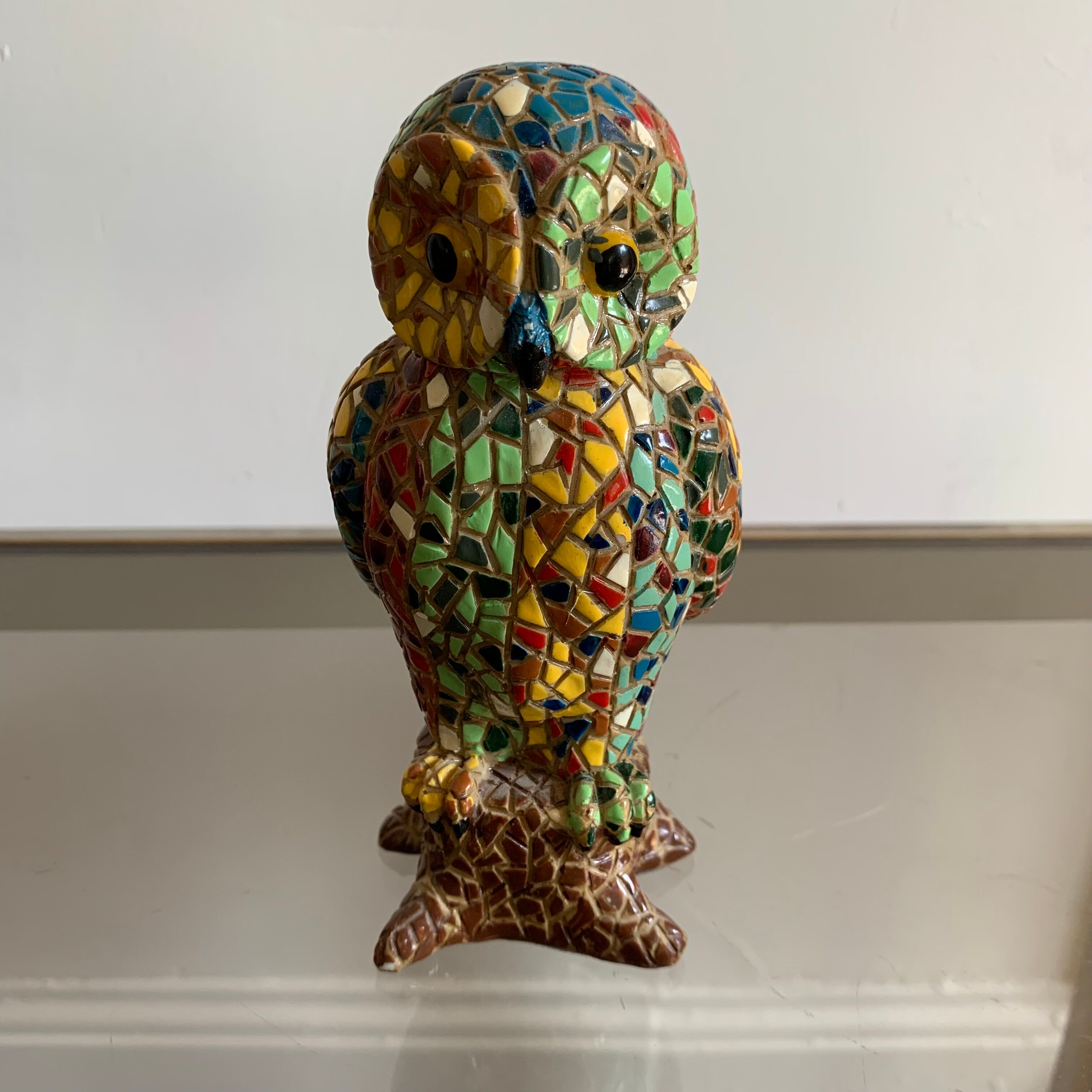 Earthenware owl