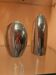 Vintage metal vases