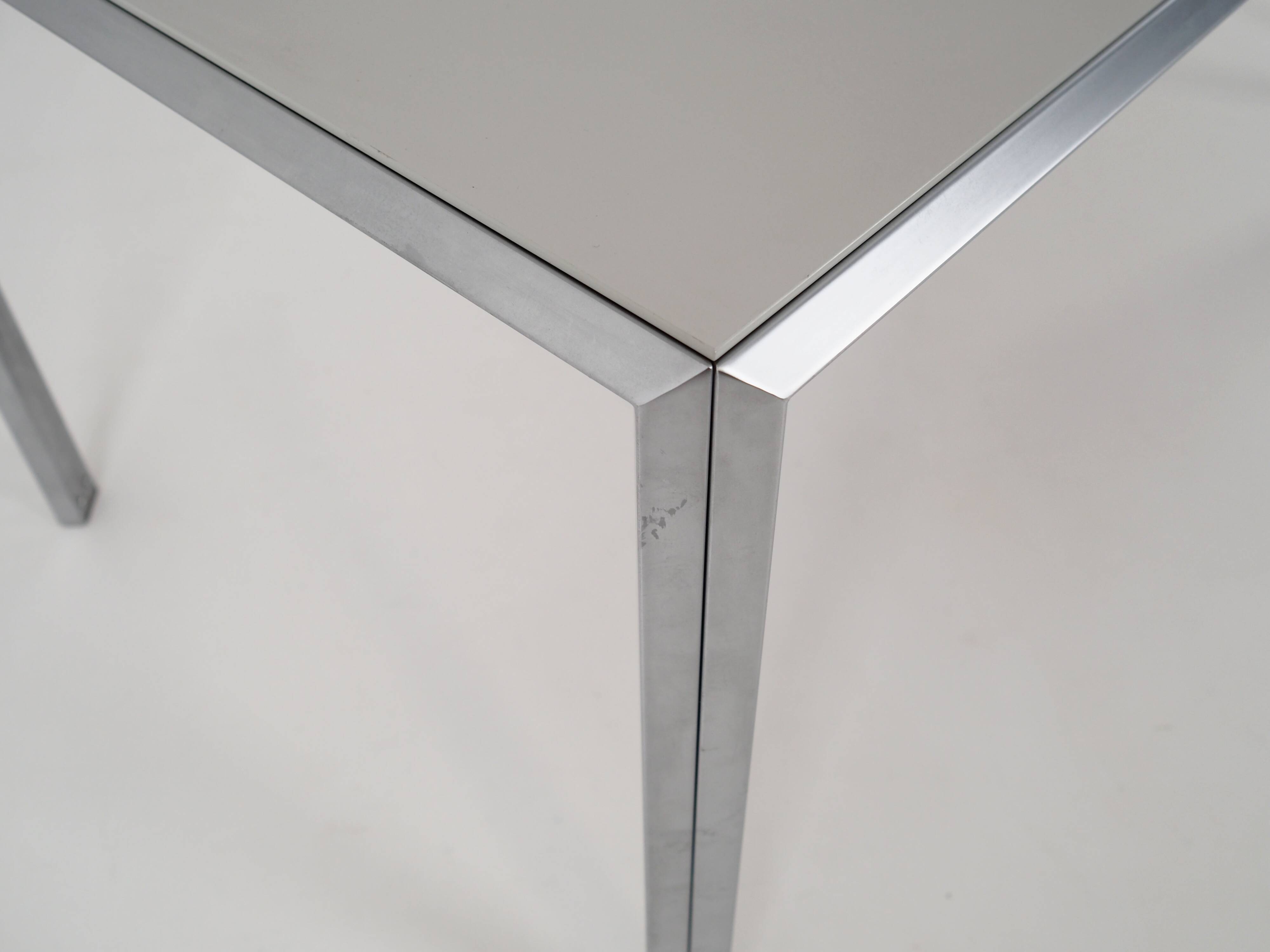 Aluminium desk, Scandinavian design, 1980s, manufacture: Montana Furniture