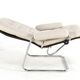 Ekornes Stressless 1970s armchair - very rare early model - new upholstered