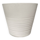 Textured beige cache-pot