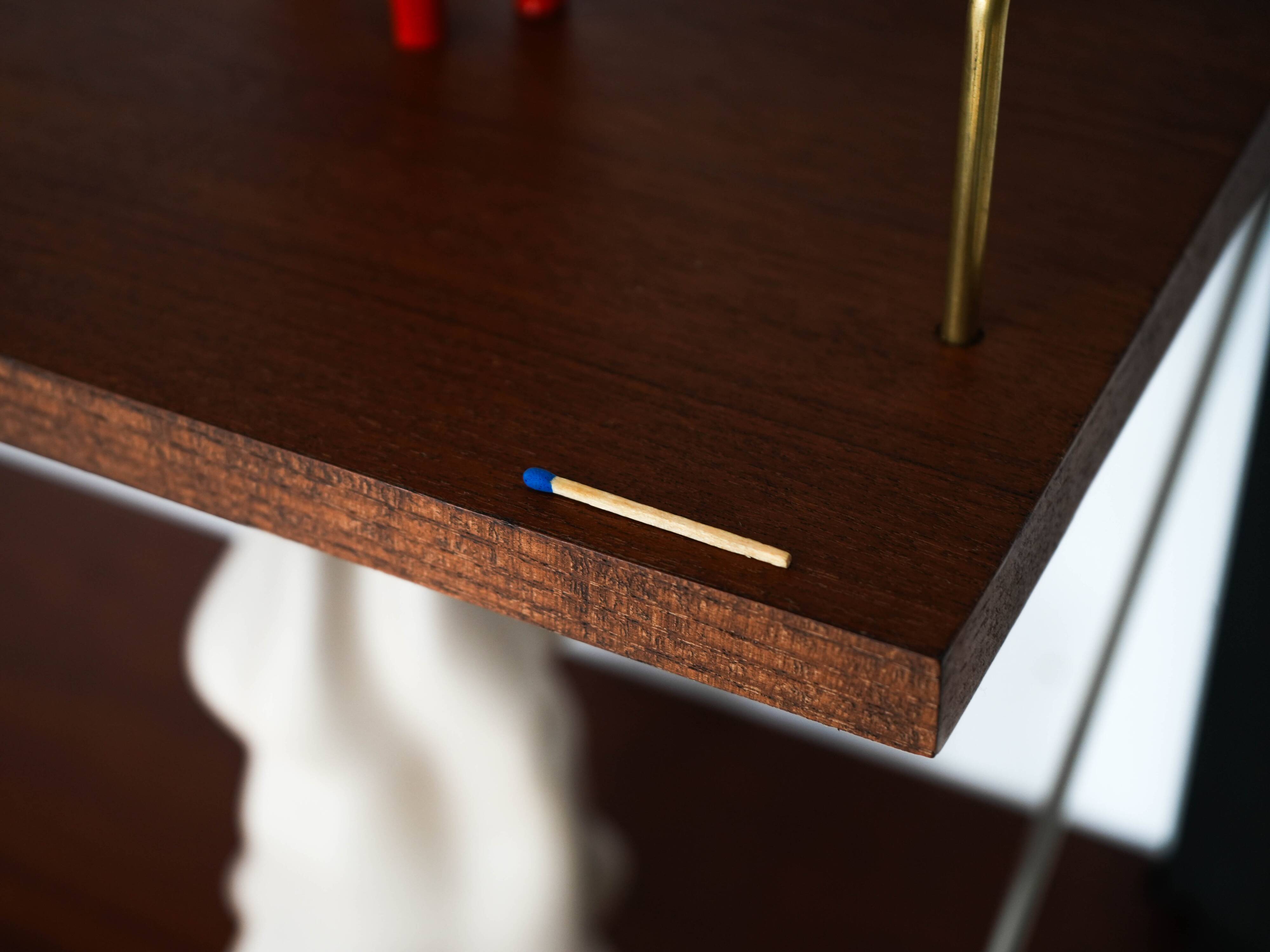 Teak wall unit, Danish design, 1960s, production: Denmark