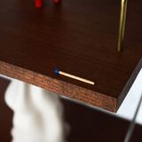 Teak wall unit, Danish design, 1960s, production: Denmark