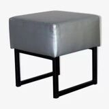 Modernist low square stool.