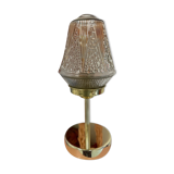Vintage table lamp - art deco conical globe