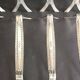 WMF, eight silver-plated knife rests, palmette decoration 1880
