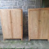 Pair of Parisian wardrobes