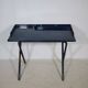 Space Age Industrial Desk in Metal, France, 1980s