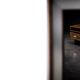 Vintage Mid-Century Scandinavian Modern Ambassador Console with Mirror