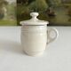Antique ironstone mustard pot KG Lunéville