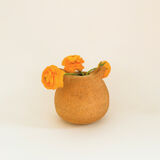“bouboulita” vase in red sandstone