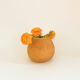 “bouboulita” vase in red sandstone