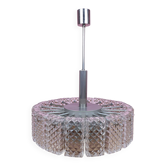 Lustre en verre de cristal, Allemagne, années 1960