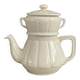 Old coffee pot with ceramic filter