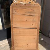 Napoleon iii mirror from the 19th century, large model, in gilded wood, height: 156 cm