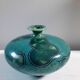 Vase soliflore en céramique à glaçure cristalline