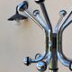 Vintage chrome coat rack parrot design from the 70s and 80s.