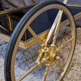 Brass rolling trolley