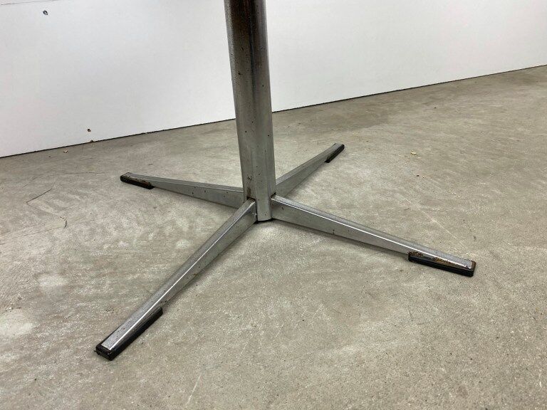 Black leather office chair