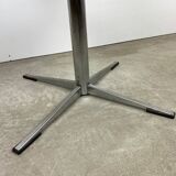 Black leather office chair