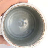 Ceramic pot and cherries by Michel Barbier, Vallauris