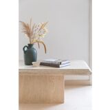 Travertine table