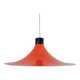 Rare Midcentury Red Pendant, Space Age, Italy, 1970s