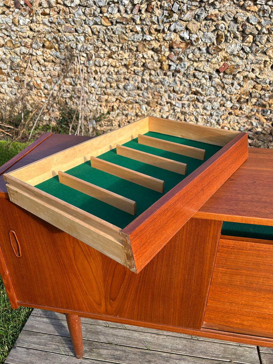 Scandinavian enfilade Nils Jonsson TROEDS vintage Trio model 1960