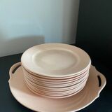 Sarreguemines pink lot