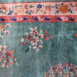 Handmade antique Art Deco Chinese rug 216cm x 295cm, 1920s