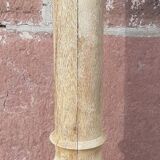 Solid oak column