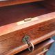 Louis XVI marble top chest of drawers