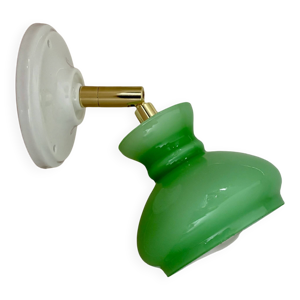 Applique abat-jour vintage - verte
