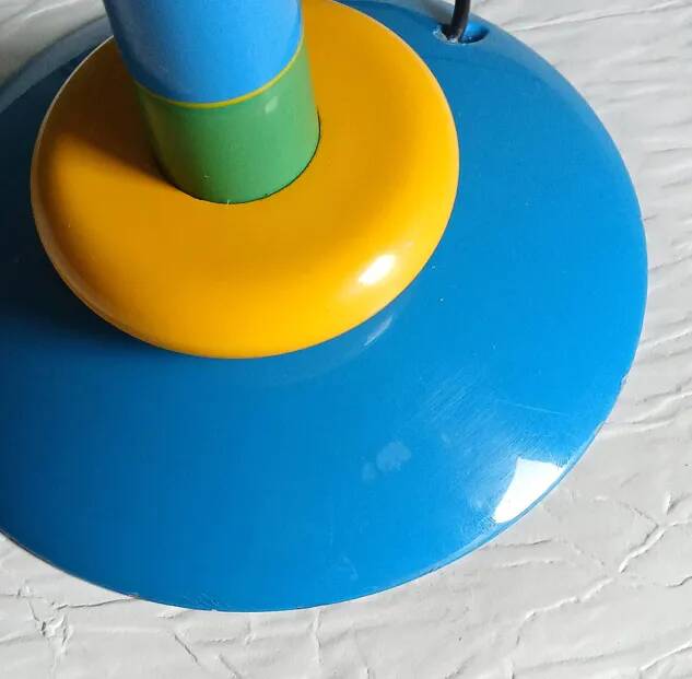 Lampe Memphis school Olivier Villatte 1980