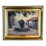 Oil Painting on Canvas Signed André Beronneau, 20th Century