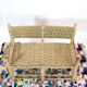 Banquette marocain en bois et corde